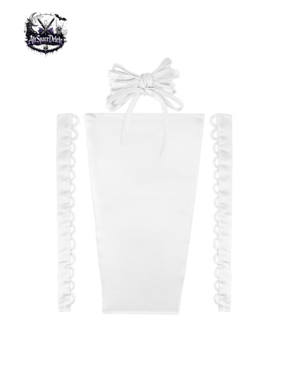 Corset Back Zipper Replacement Kit Bridal Satin Lace-Up Sew-In Gown Alteration